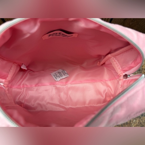 Juicy Couture Kiss My Couture Velour Cosmetic Bag - Picture 7 of 9